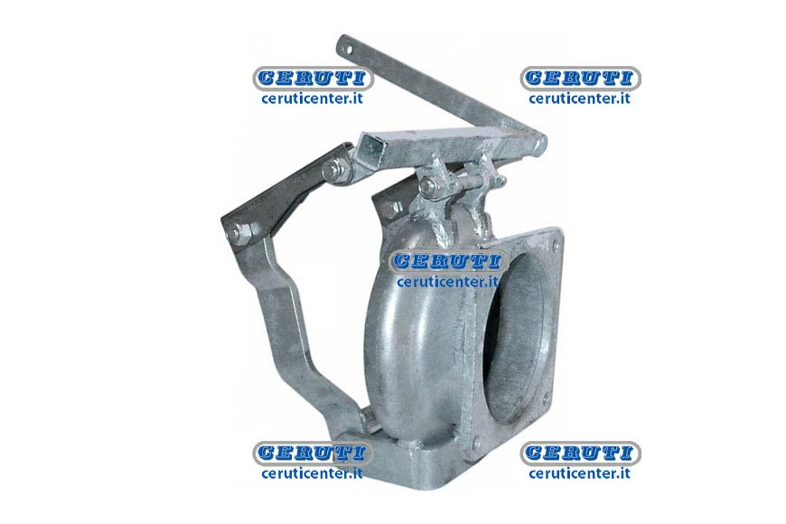 Flanged Female Quick-Coupling With Galvanized Lever