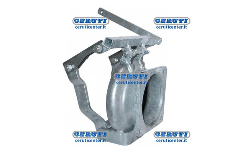 Flanged Female Quick-Coupling With Galvanized Lever