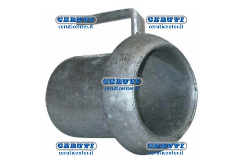 Ball-Type Half-Coupling With Hose Nipple And Handle