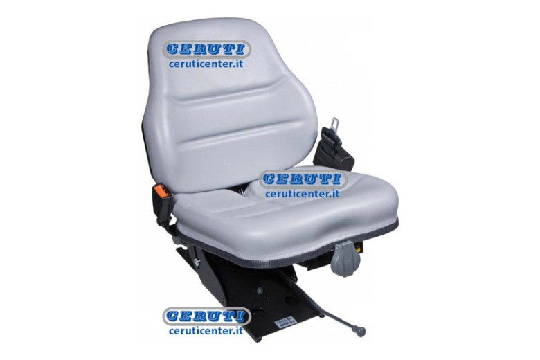Sedile A Base Inclinata Sc88 Con Molleggio M30 In Skay (Omologato) - Adattabile a 84559703, 47130470