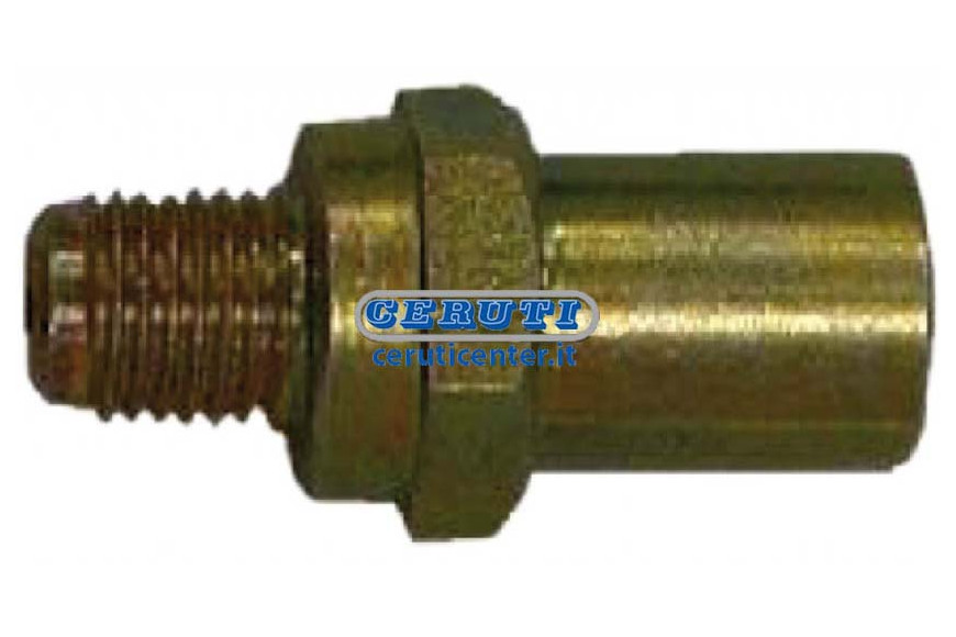Fitting Flat Head Partially Threaded With Stop For Tube Sae J 1401