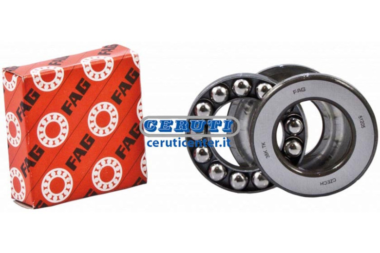 Roulement Axial A Billes - Fag Référence 51206 Dimensions 30X52X16 Mm