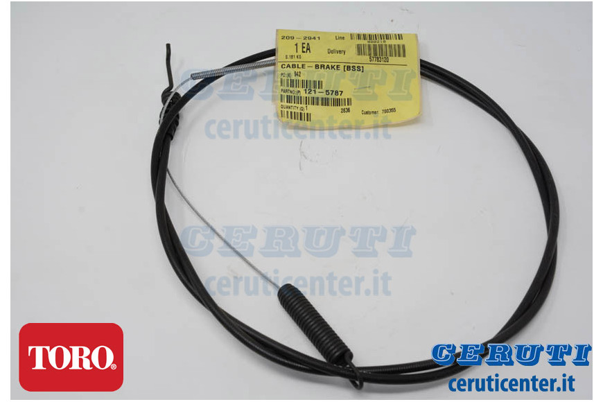 Cavo Freno - Originale Toro - 121-5787