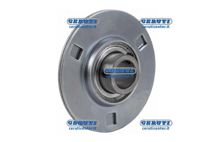 Selfaligning Ball-Bearing Pressed Steel Flange Unit - Sbpf Series Sbpf Ø D 20 Mm