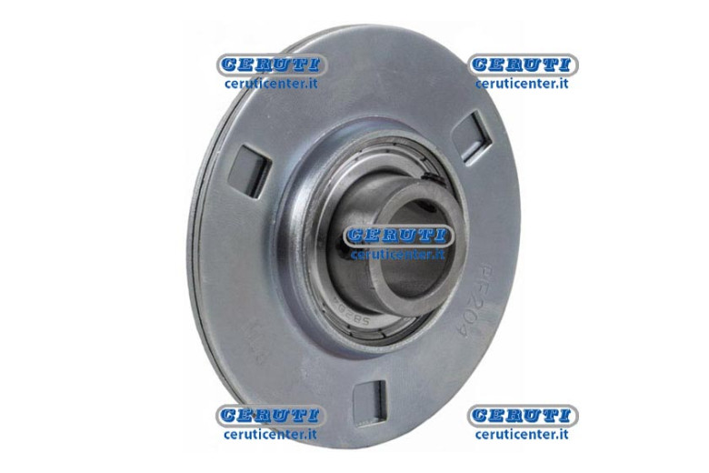 Soporte Con Colar Redondo En Chapa Estampada Con Cojinete - Sbpf Serie Sbpf Ø D 25 Mm
