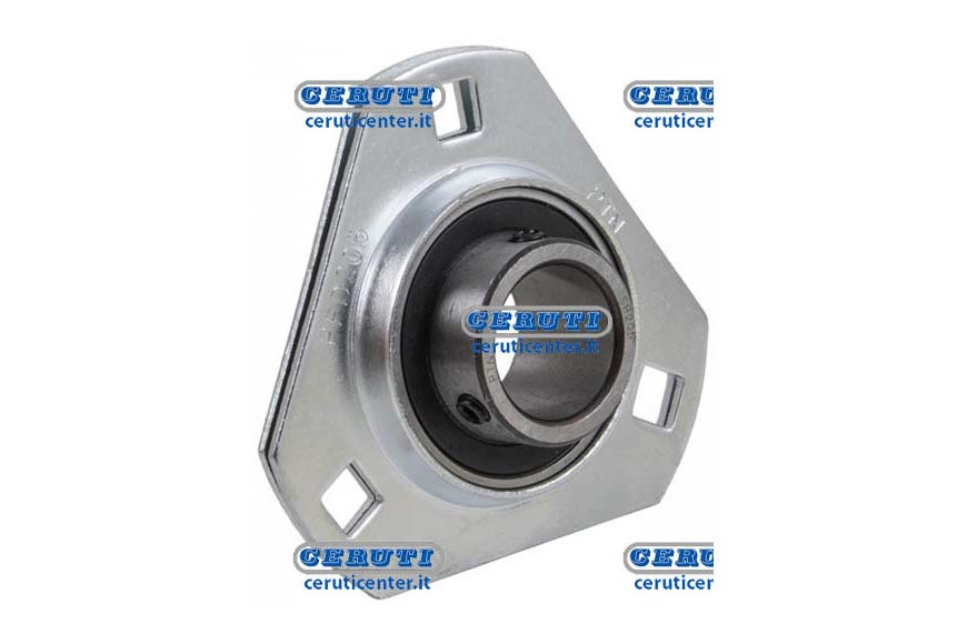Soporte Con Collar Triangular En Chapa Con Cojinete - Sbpfd-Sbpft Serie Sbpfd - Sbpft Ø D 35 Mm