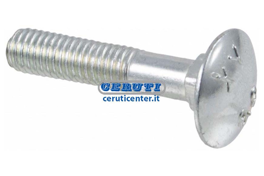 Tornillo De Cabeza Redonda Con Cuadrado Debajo De La Cabeza Rosca M12X30 L 60 Mm