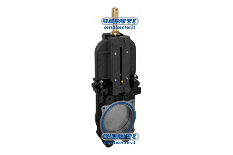 Cast-Iron Gate Valve With Stainless Steel Knife And Pn10 Flask - Riv120