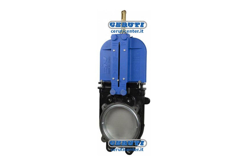 Cast-Iron Gate Valve With Stainless Steel Knife And Pn10 Flask - Riv120
