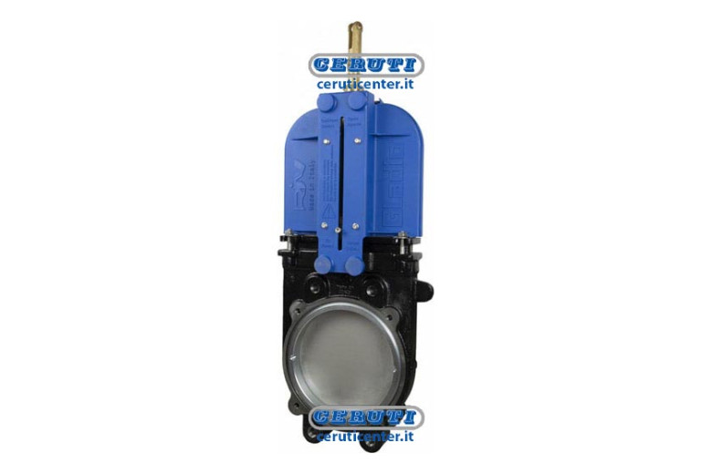 Vanne De Fer Fondu Á Lame En Acier Inox Bride Pn10 – Riv120