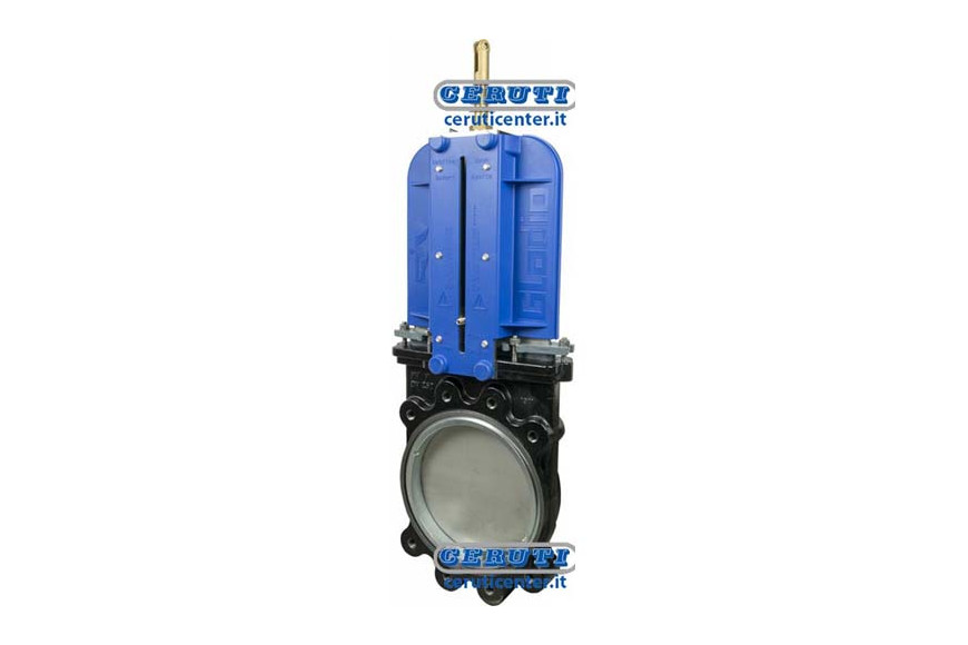 Cast-Iron Gate Valve With Stainless Steel Knife And Pn10 Flask - Riv120