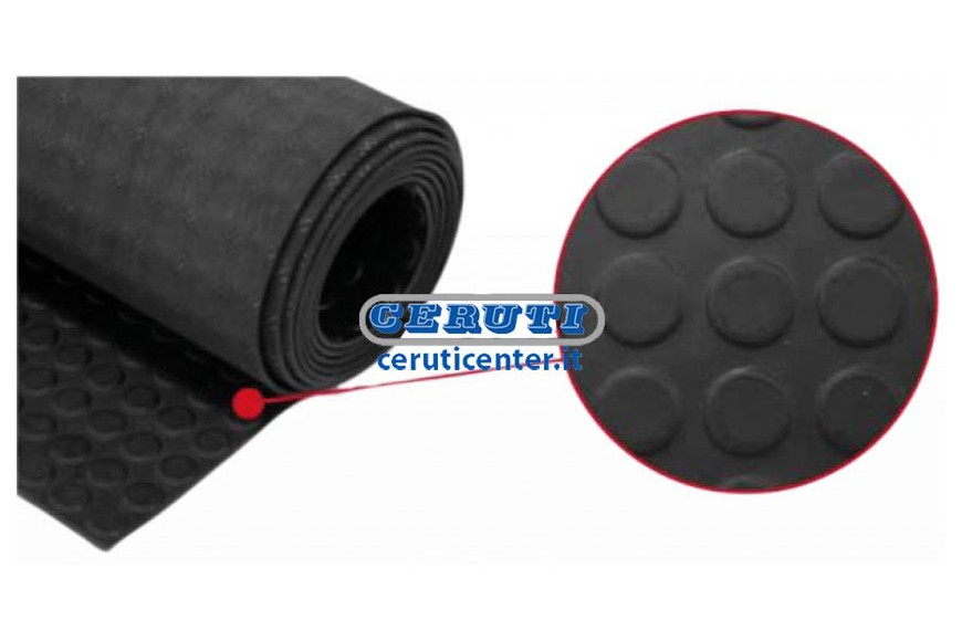 Tapis En Caoutchouc Longueur 10 M Surface Bulles Circulaires