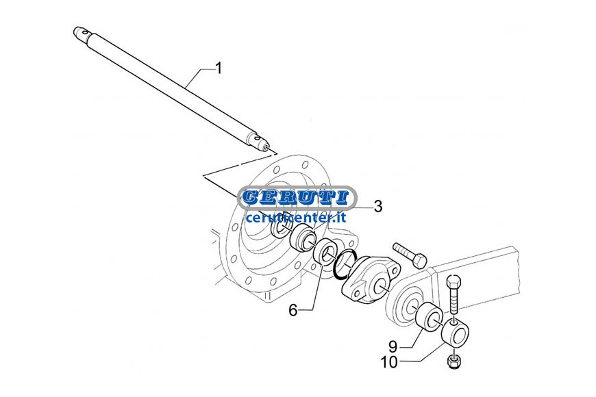 Barra Di Flessione - Adattabile a Codice OEM 5180482