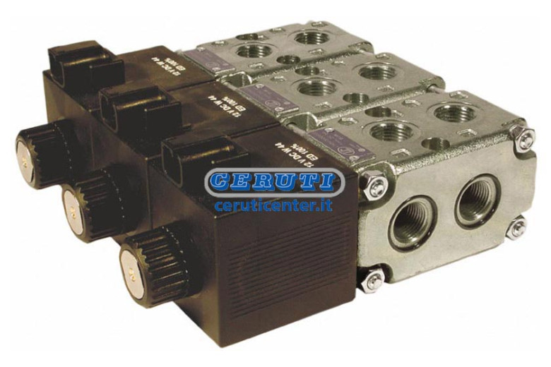 6 Way Diverter Valves For Flanges - Vs 281/F - 1/2" - 24 V