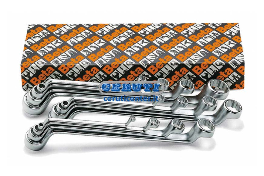 Série Anneau Spanners Curve Double Composé De 8 Pièces