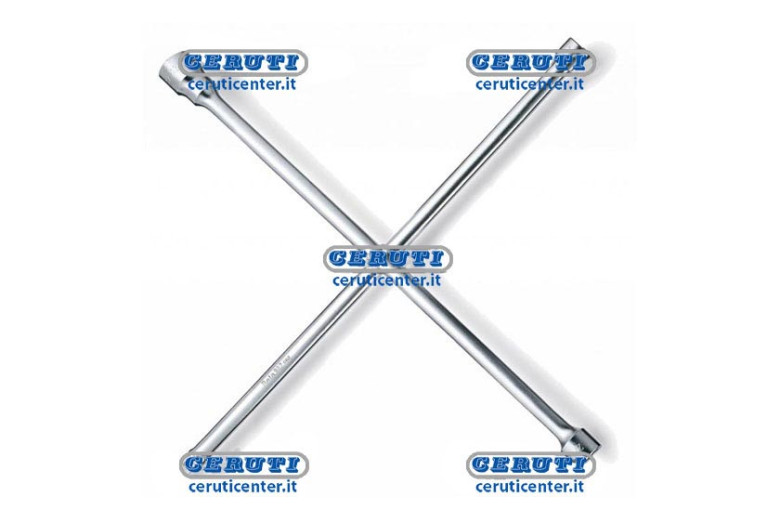 Four-Way Wrenches For Wheel Nuts