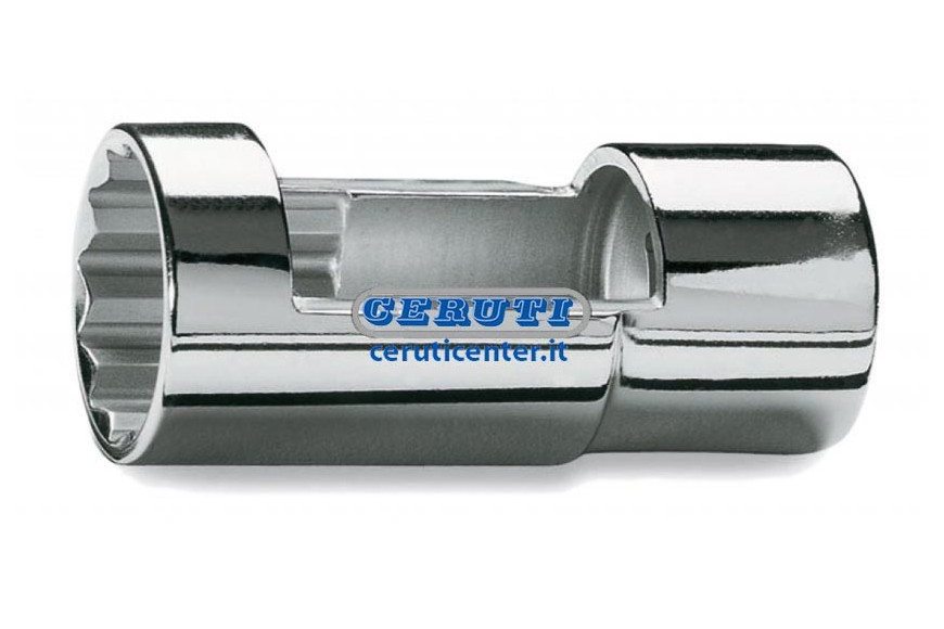 Socket Wrench With Female Square Drive Socket For 1/2" Diesel Engine Injectors