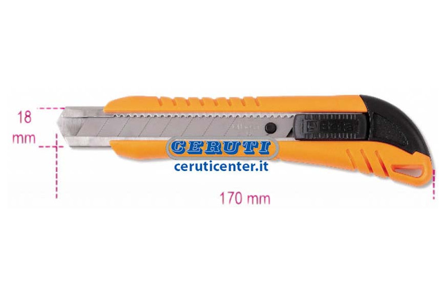 18 Mm Cutter Supplied With 3 Spare Blades