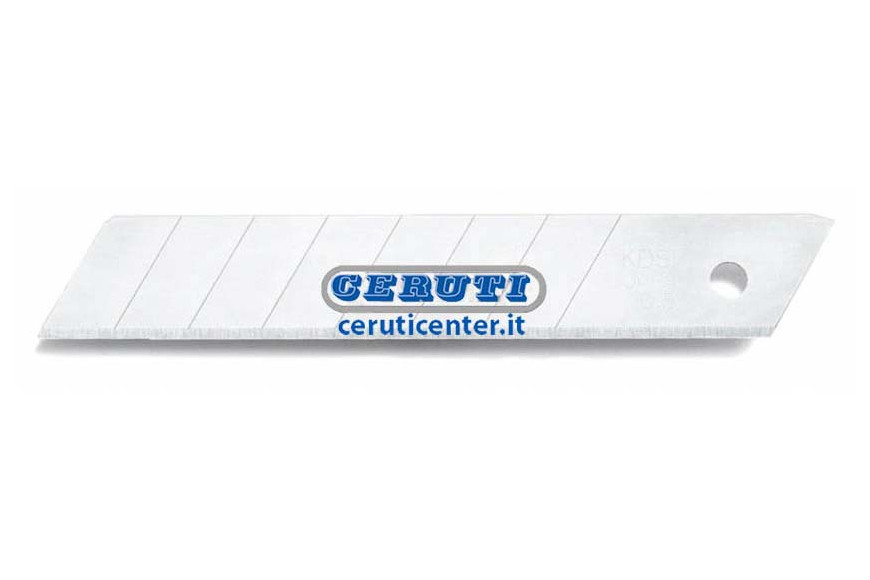18 Mm Snap-Off Spare Blades (10 Pcs) For Cutter 70374-70375