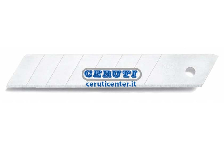 18 Mm Snap-Off Spare Blades (10 Pcs) For Cutter 70374-70375