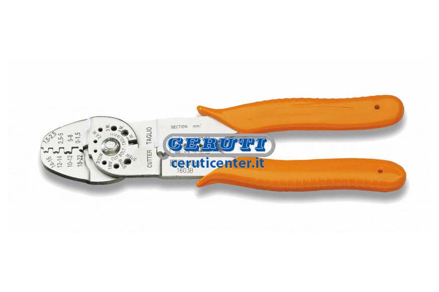 Crimping Pliers For Non-Insulated Open Terminals, Standard Model
