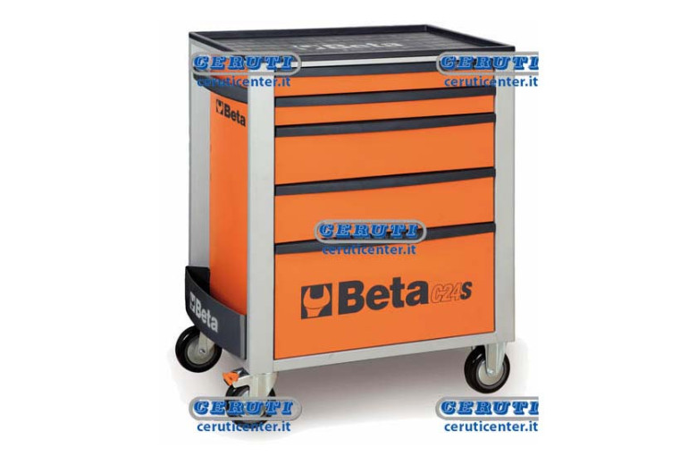 Mobile Drawer Unit With 5 Drawers (Empty)