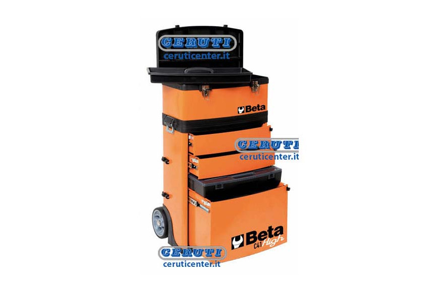 Porte Chariot Porte-Outils A Deux Modules Empilables (Vide)