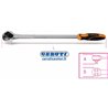 Reversible Ratchet With 3/4" Male Square Drive Joint - Mechanism With 72 Teeth