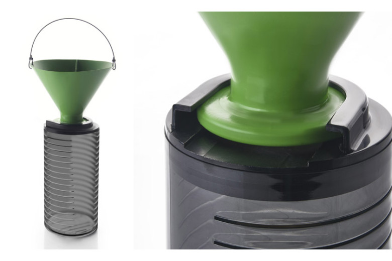Trappola ELITE per Popillia Japonicia - Coleottero Giapponese (Feromone, Cono Convogliatore Verde, Serbatoio, Paletto)