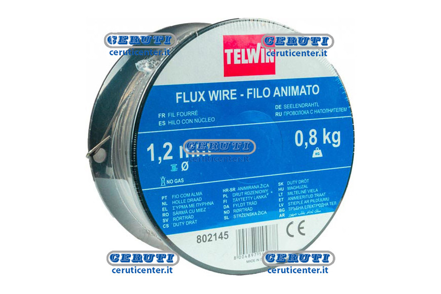 Bobina 0,8 Kg Di Filo Animato Diametro Filo 1,2 Mm