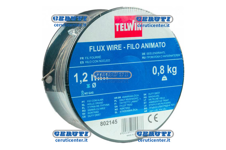 Bobina 0,8 Kg Di Filo Animato Diametro Filo 1,2 Mm