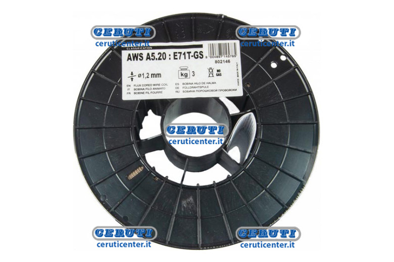 Bobina 3 Kg Di Filo Animato Diametro Filo 1,2 Mm