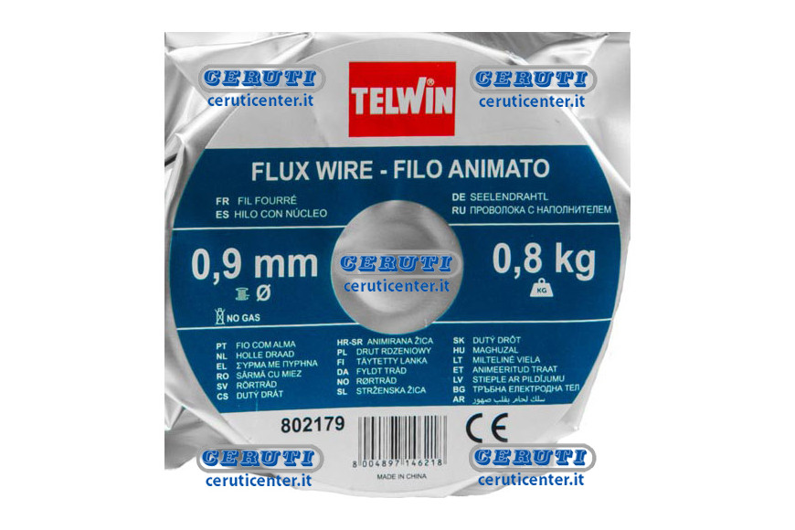 Bobina 0,8 Kg Di Filo Animato Diametro Filo 0,9 Mm