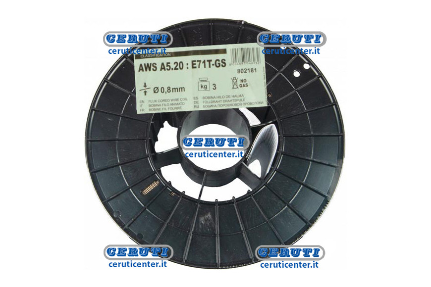 Bobina 3 Kg Di Filo Animato Diametro Filo 0,8 Mm
