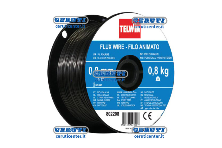 Bobina 0,8 Kg Di Filo Animato Diametro Filo 0,8 Mm