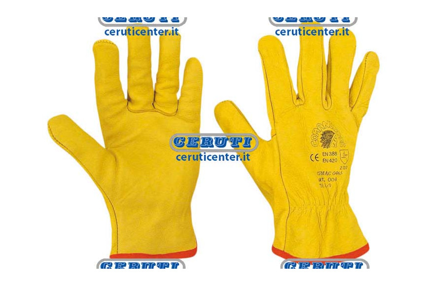 Calfskin Leather Gloves