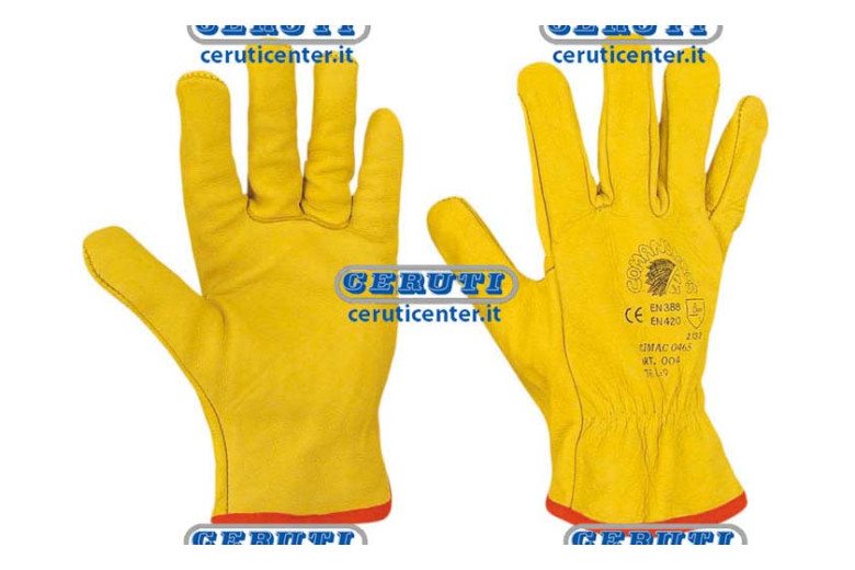 Calfskin Leather Gloves