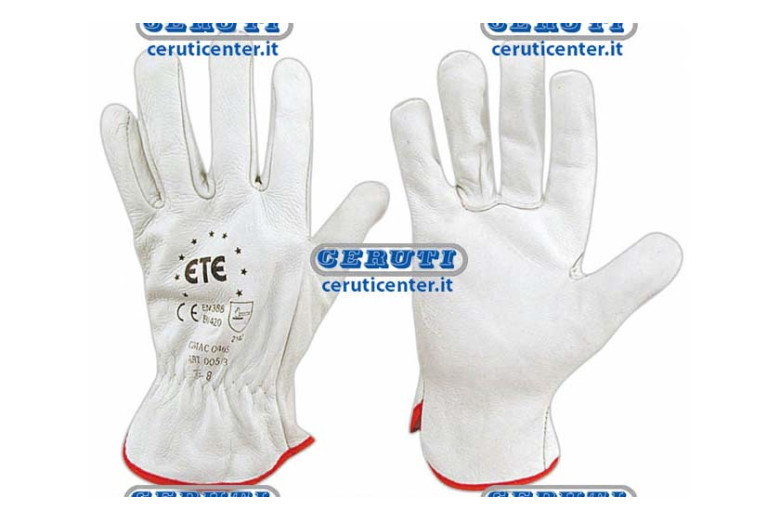 Calfskin Leather Gloves