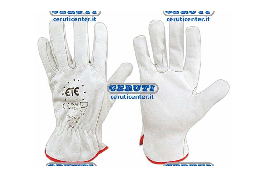 Calfskin Leather Gloves