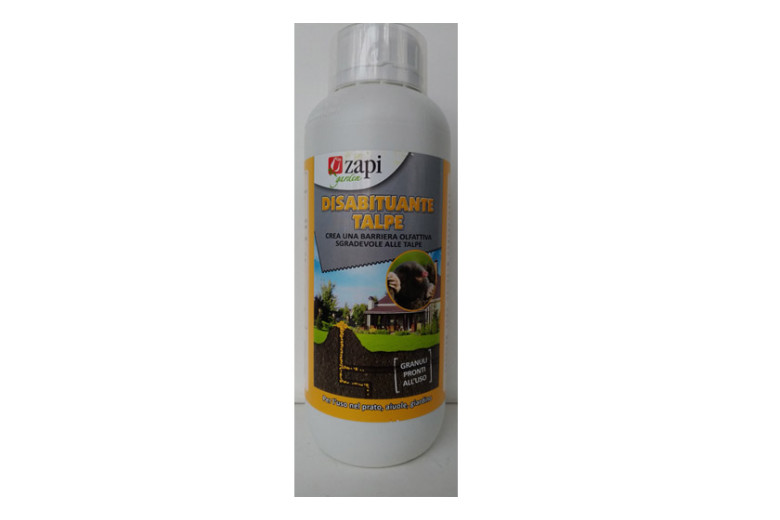 Zapi Disabituante Granulare per Talpe - Flacone 1L