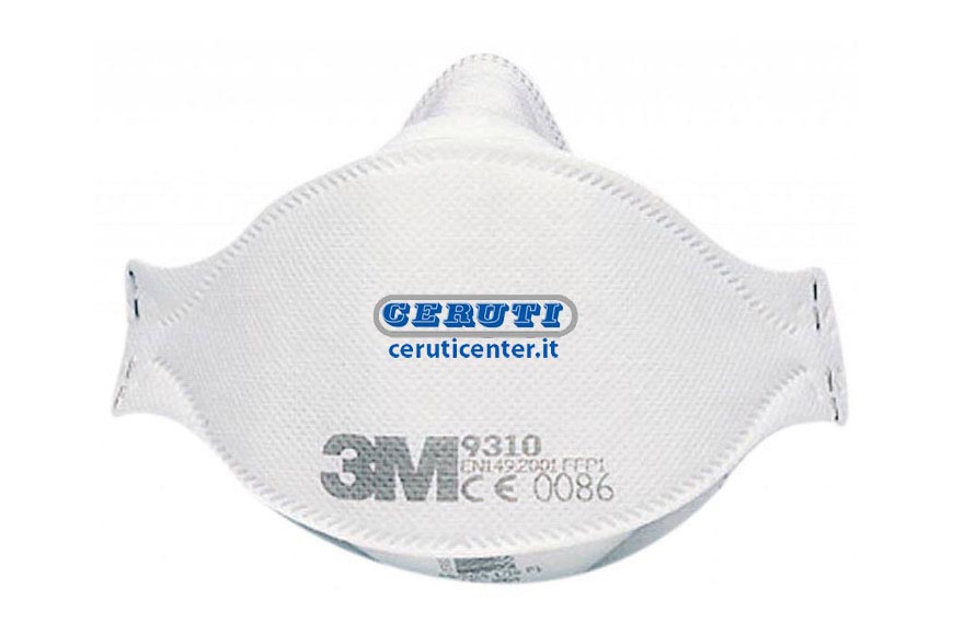 Facial Filter Masks For Non Toxic Air-Borne Solids And Liquids Protection Class Ffp1