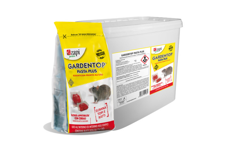 Garden Top Plus Secchio 5 Kg - Esca Topicida -  8005831011364