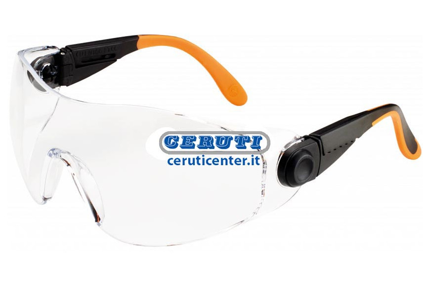 Lunettes Enveloppantes En Polycarbonate Antirayure A Tige Nylon Reglables
