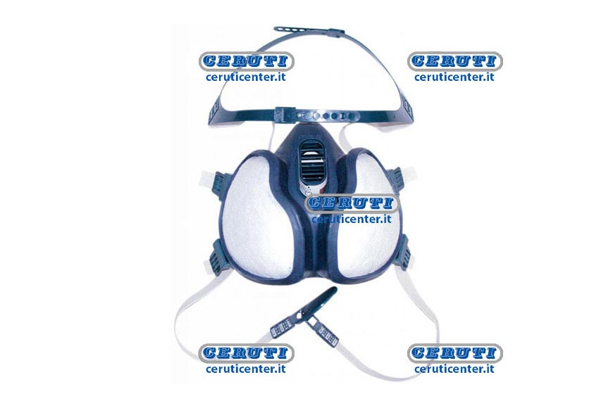 Facial Mask For Organic Vapours, Dusts And Gas Protection Class Ffp3