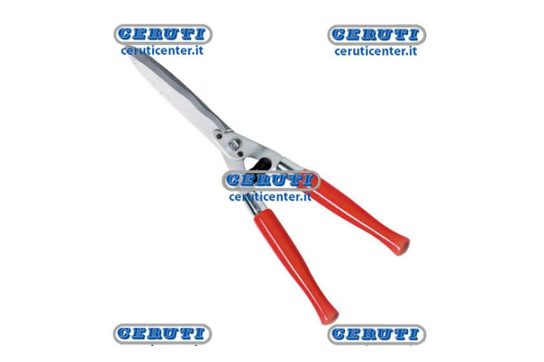 Hedge Shears With Corrugated Blades