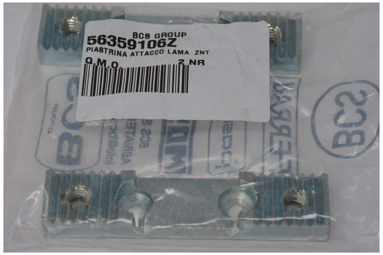 Plaettchen - BCS Original -  56359106Z - ersetzt - 56351403, 56359106