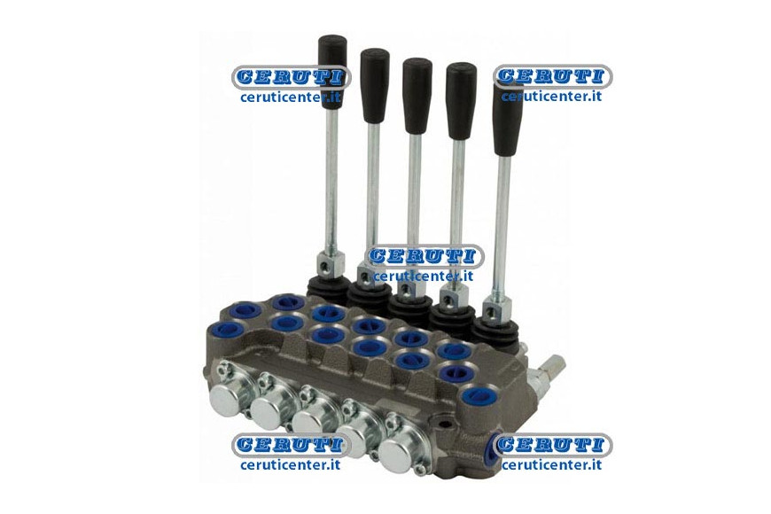 Distributeur Monobloc 5 Levier 3/8"" Type Ml Avec Possibilité Montage Carry-Over