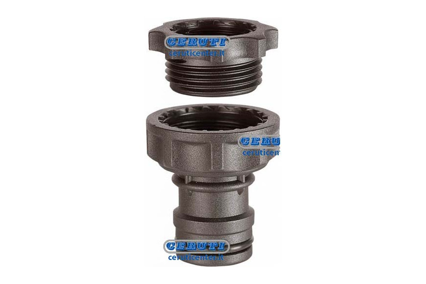 High Flow Connection For Threaded Cocks