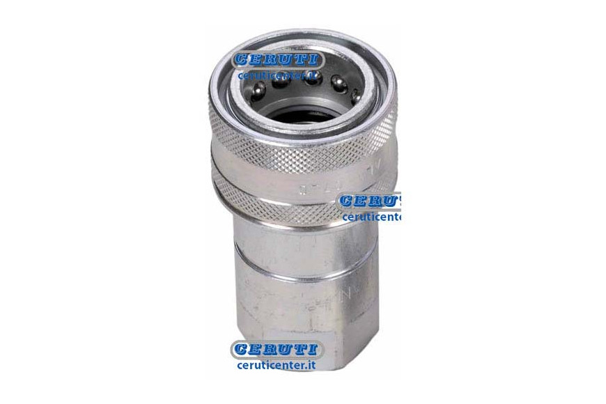 Coupler Rapide Femelle A Clapet Série Nv Raccord 1/4" Gas