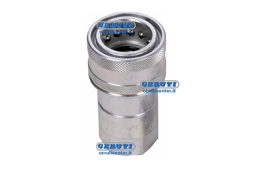Schnellkupplung Weiblich Mit Pilzventil Serie Nv Anschluss 3/8" Gas